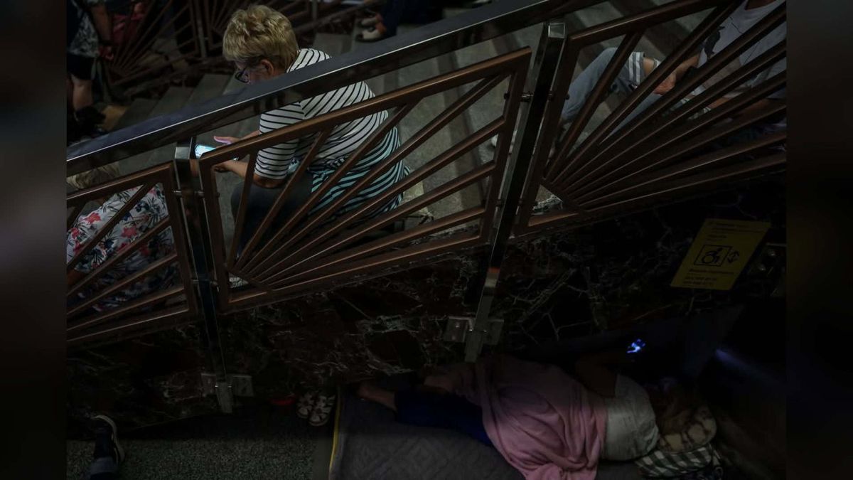 Более 38 тысяч человек укрывались в метро во время атаки 20 августа