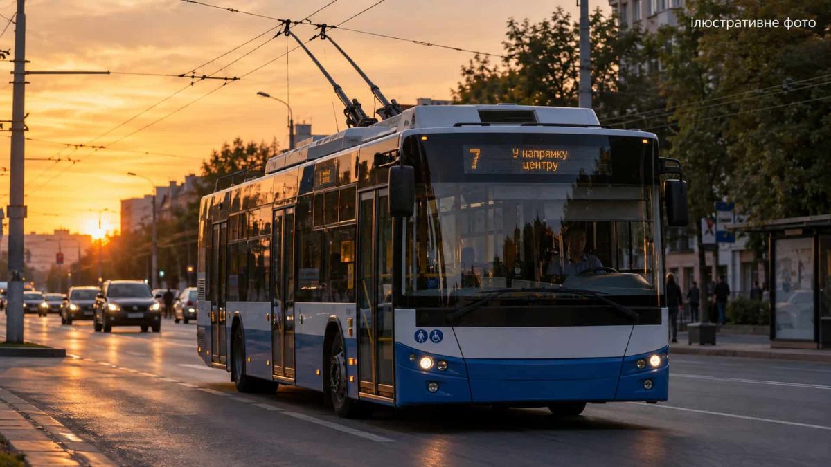 На улице Гетьмана перекрыли движение и изменили маршруты 4 троллейбусов